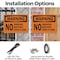Signmission No Smoking Matches or Open Flame OSHA Warning Sign, Plastic, 10in W x 7in L, 2PK OS-2PACK-WS-P-710-L-19696 - alternate 5